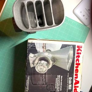 KitchenAid Silver Grain Mill Attachment